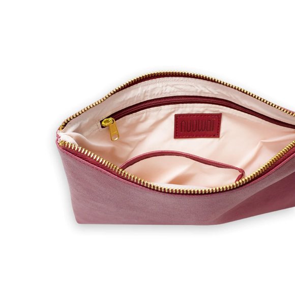 Apple Leather Clutch - Red Berry - NWT - Picture 7 of 7